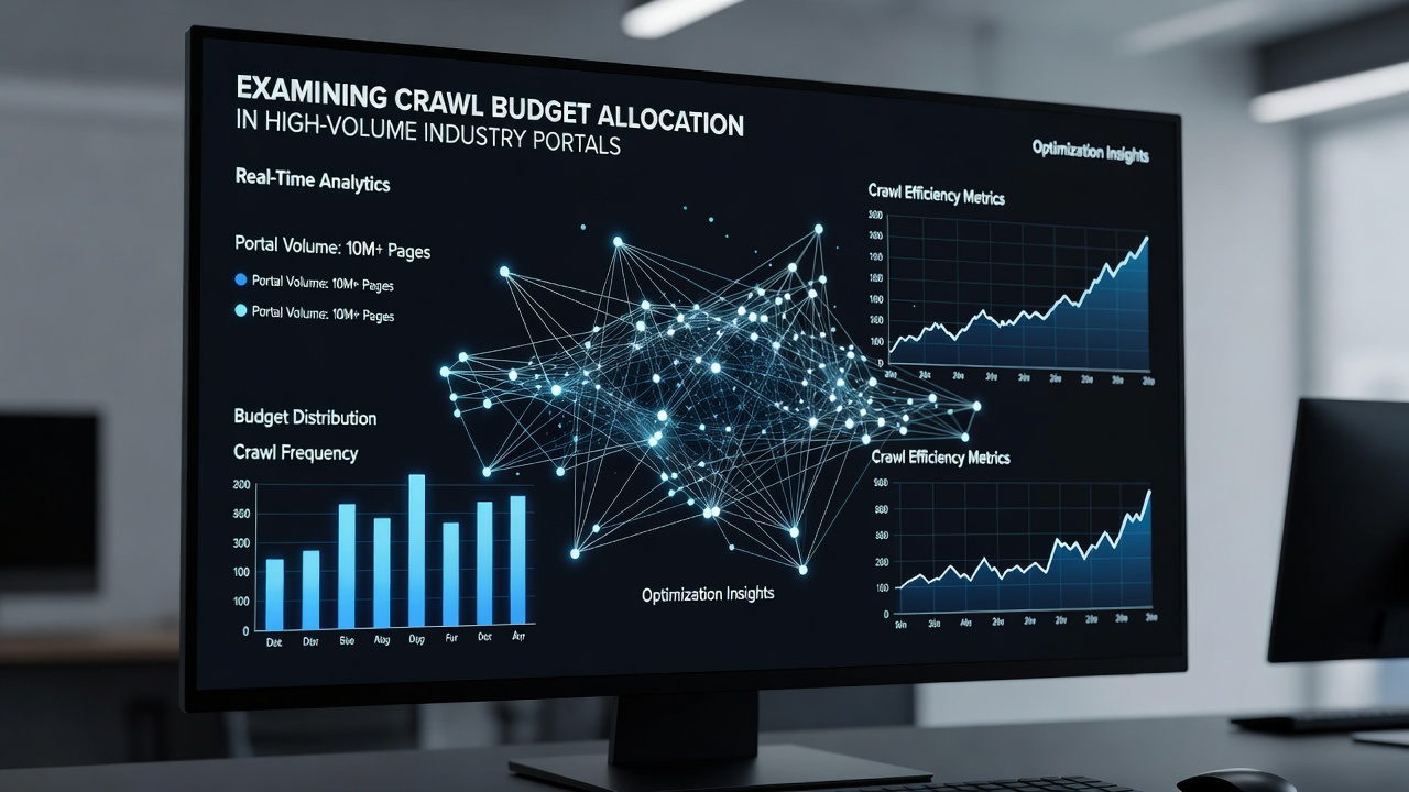 Examining Crawl Budget Allocation in High-Volume Industry Portals